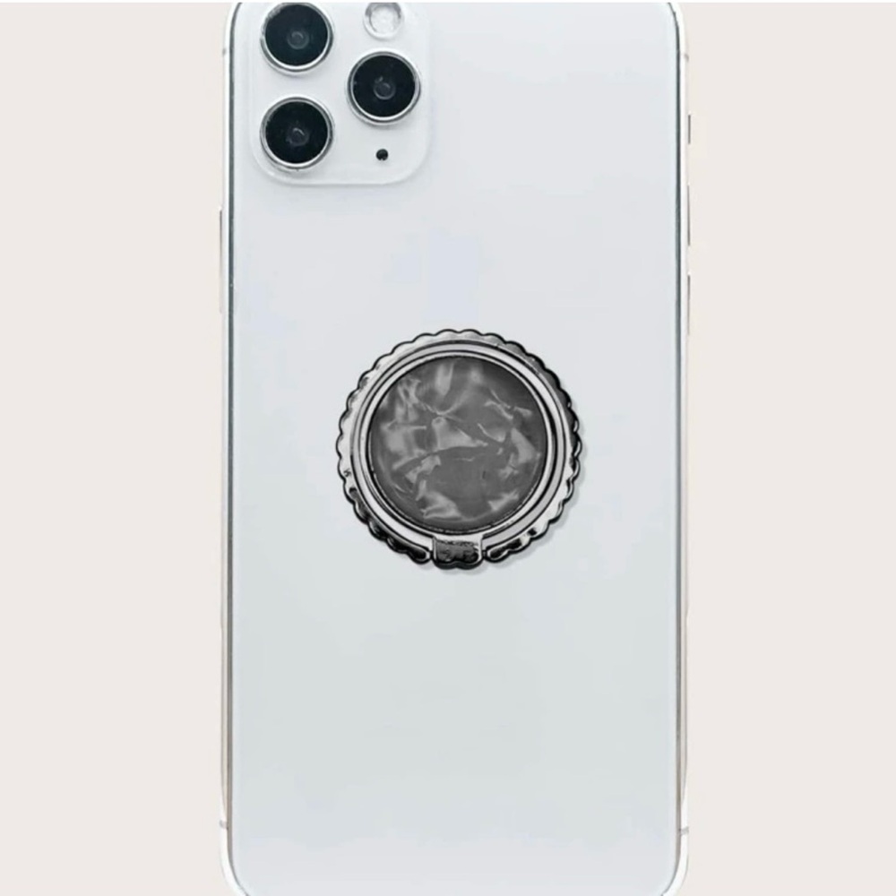 ⭐️Silver Phone Grip and Stand - Picture 1 of 4